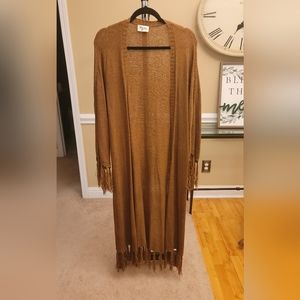 Mumu Fringe Duster Size XSmall